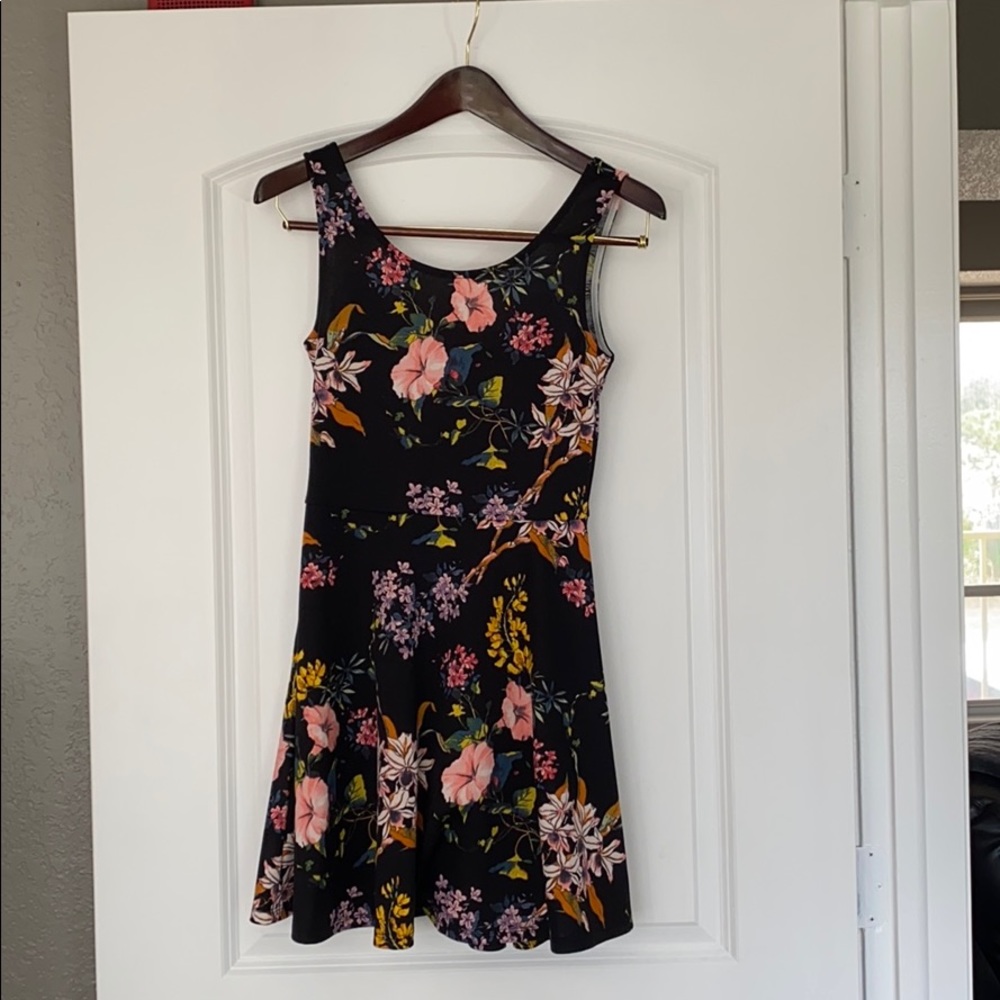 H&M Floral Skater Dress